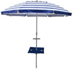 Daytripper 210cm Beach Umbrella With Sunraker Table